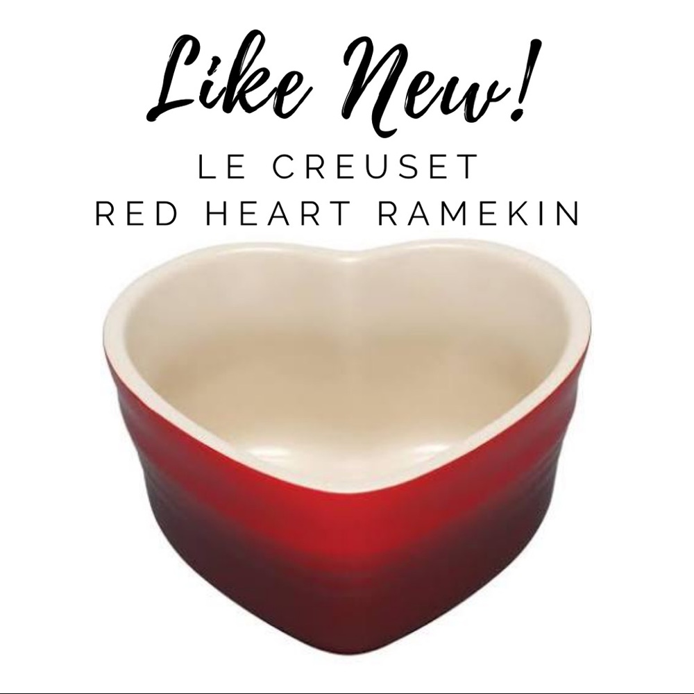 Le Creuset Red Heart Ramekin